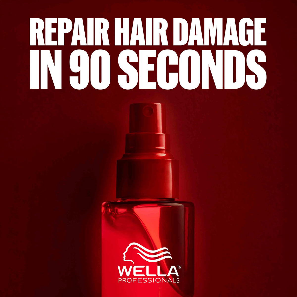 Wella Professionals applied on wet hair in salon for detangling benefit