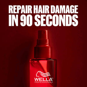 Wella Professionals AHA and Omega-9 ingredient visual highlighting repair benefit