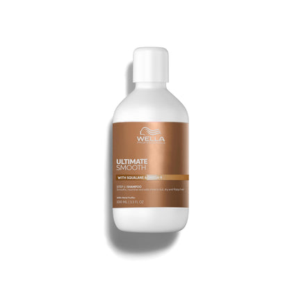 Wella Professionals bottle front view showing product and benefits