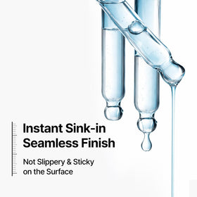 WELLAGE clear liquid pouring close-up showing lightweight consistency benefit