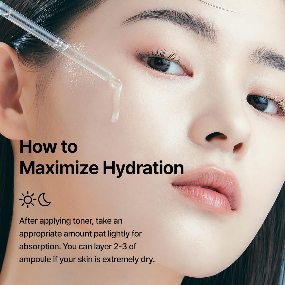 WELLAGE ampoule layered under moisturizer showing better product performance
