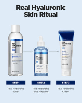 WELLAGE flatlay in natural light with skincare items showing daily moisturizing benefit