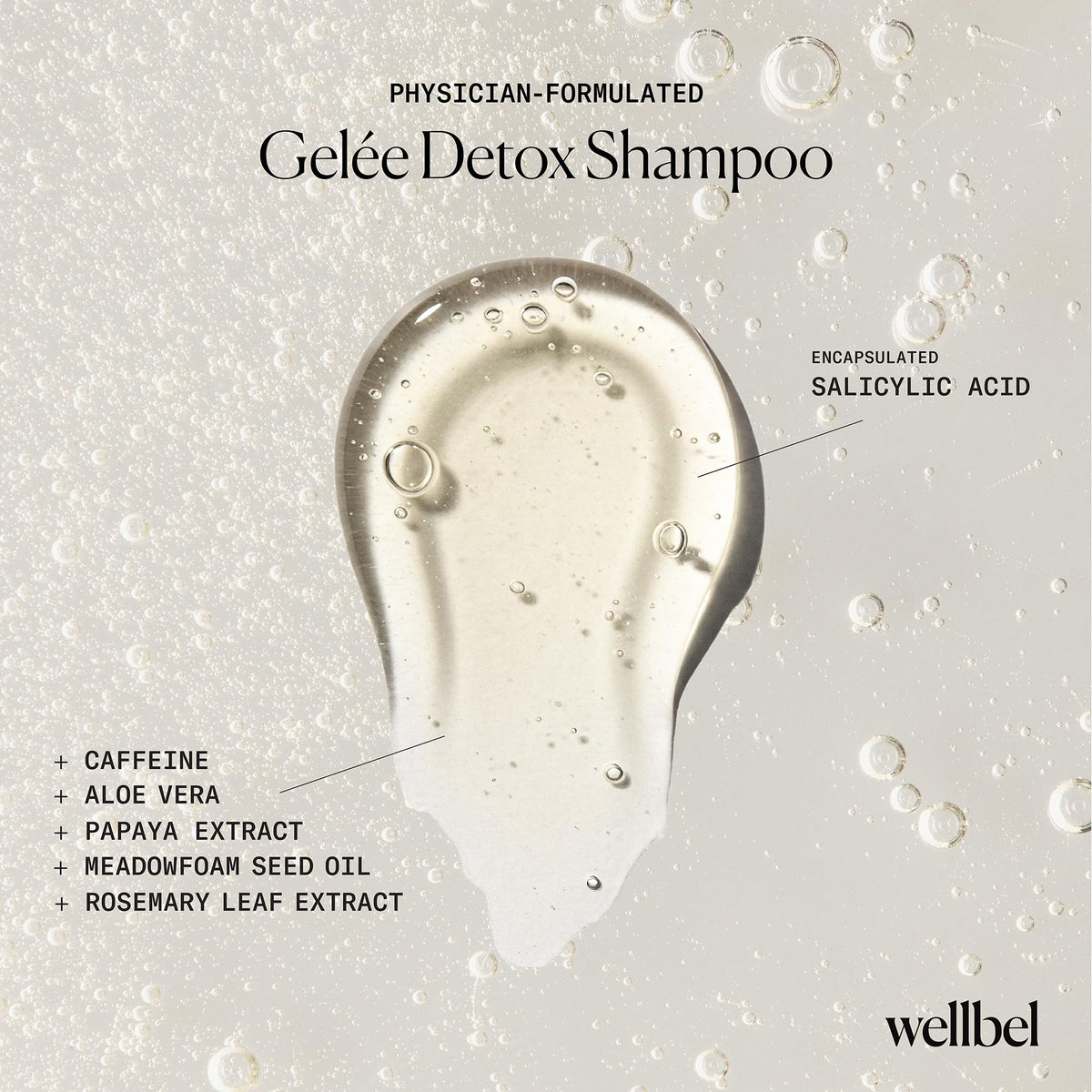 WELLBEL scalp massage in shower demonstrating improved circulation benefit