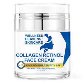 Wellness Heavens front jar showing product and clear branding for instant recognition