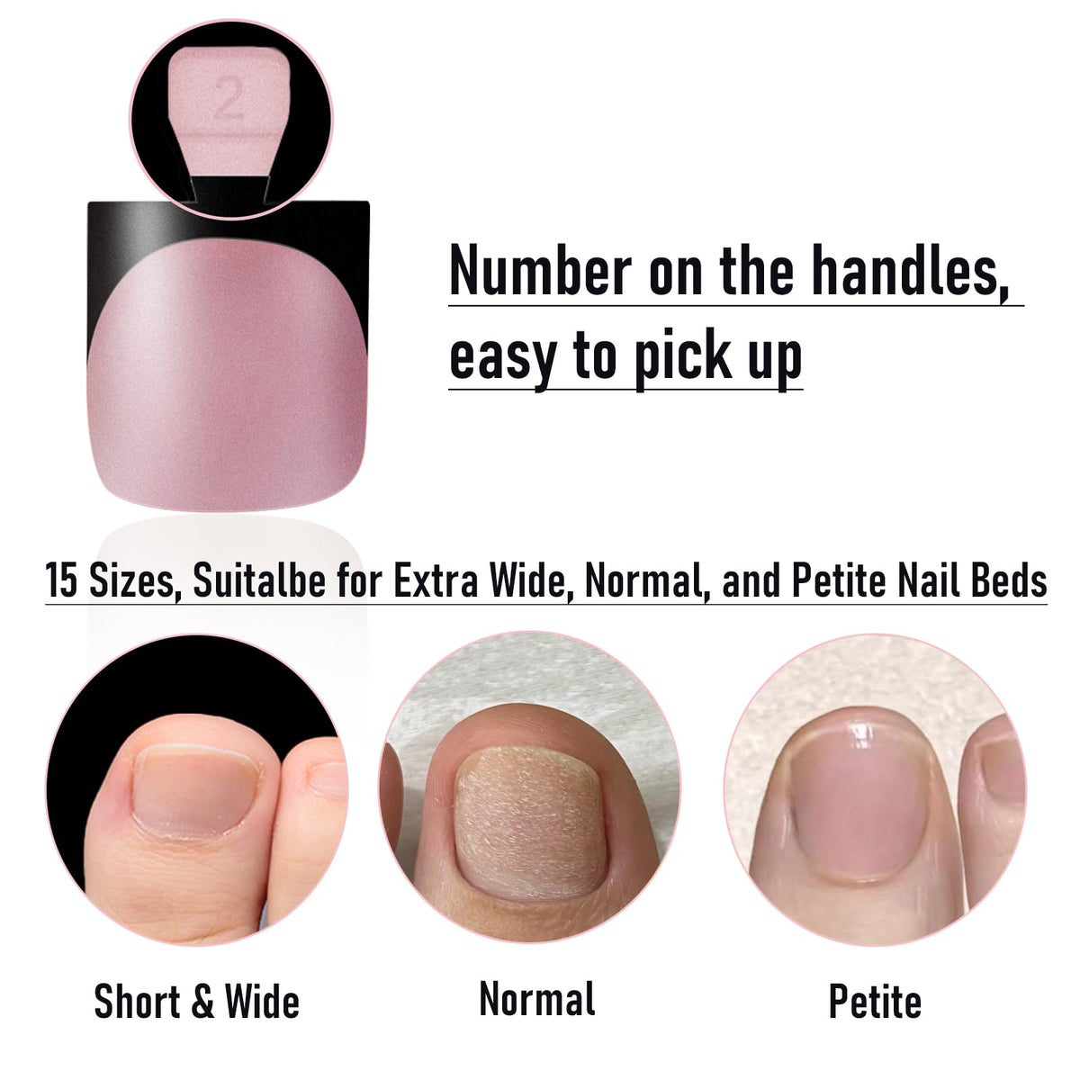 WELLQUINN numbering and big-toe sizes for accurate fit