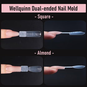 WELLQUINN close-up of realistic cuticle edge for precise placement benefit