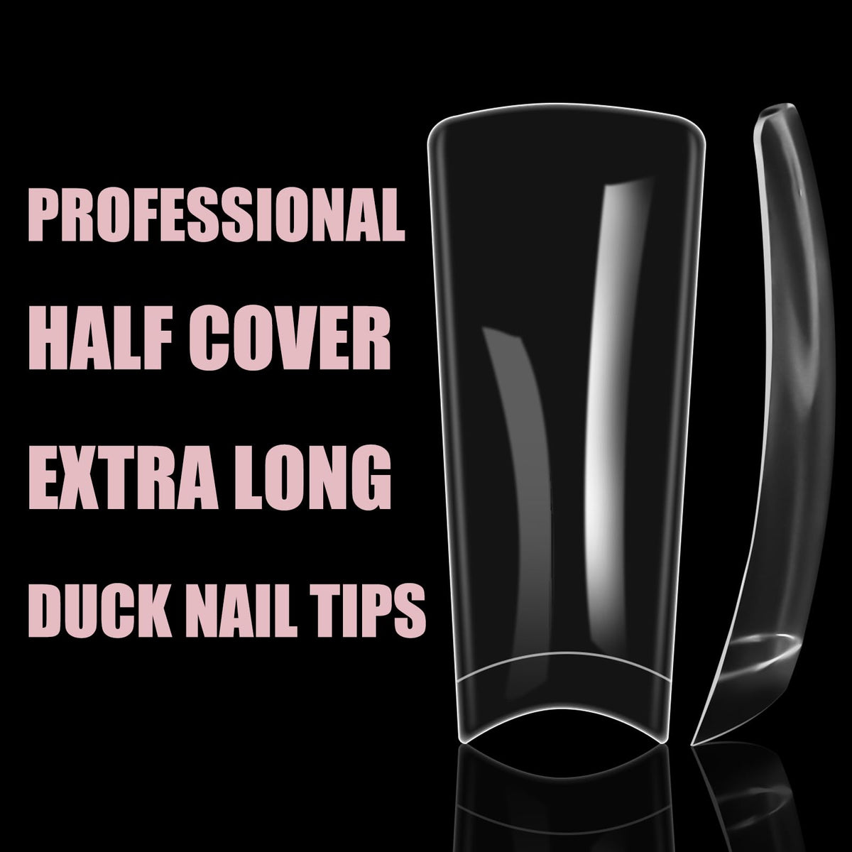 WELLQUINN close-up showing duck-feet tip shape for dramatic Y2K look