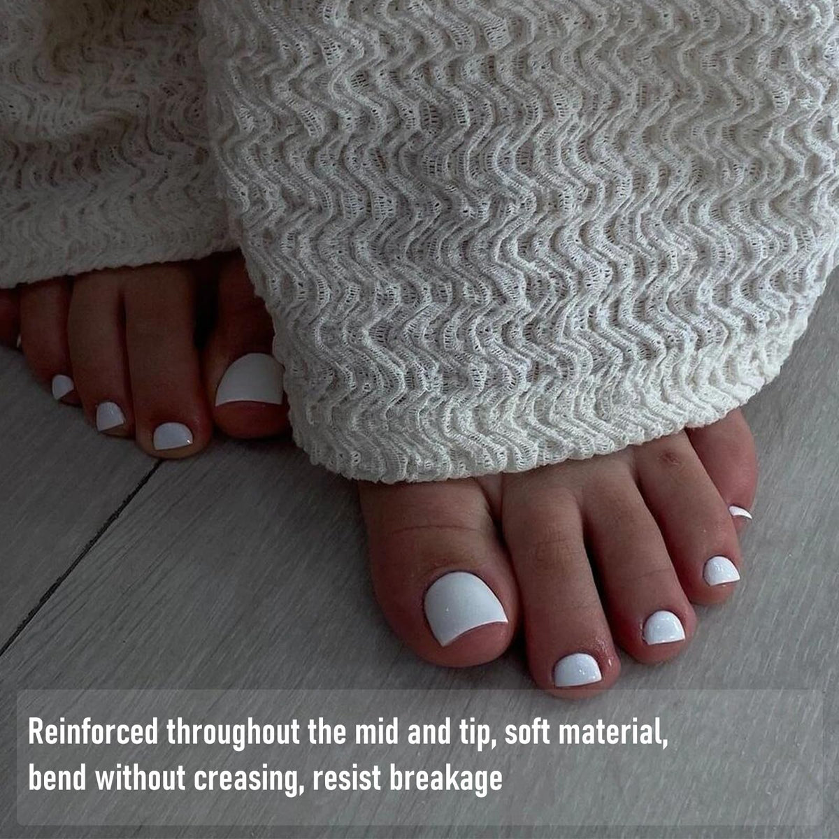 WELLQUINN reinforced mid and tip detail for durable toe nail protection