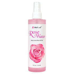 Well's Oil bottle on bathroom shelf in a lifestyle setting suggesting routine use