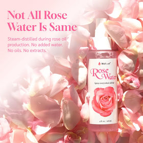 Well's Oil mist on skin demonstrating gentle refreshment and calming floral scent