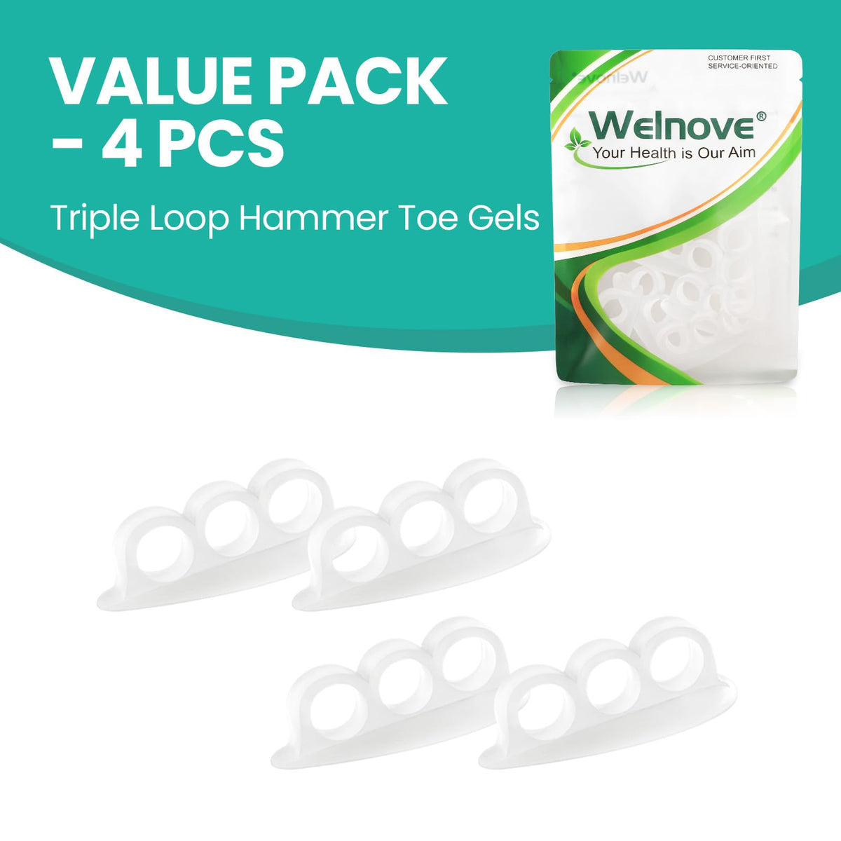 Welnove crests in a bedroom foot-care setting for daily comfort