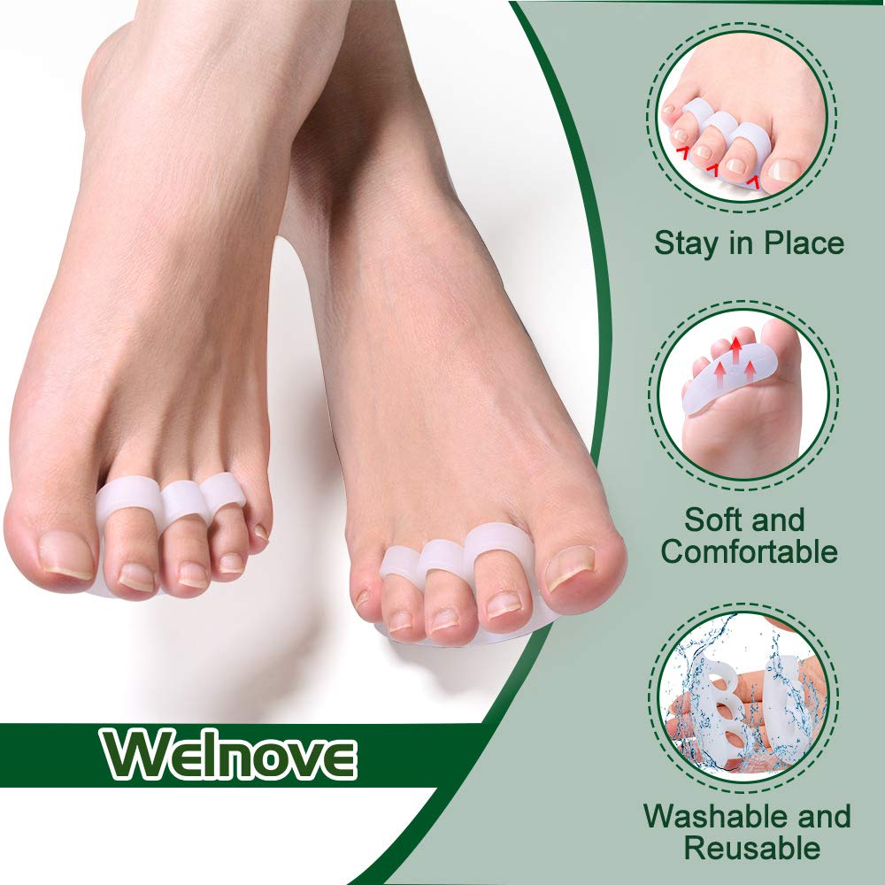 Welnove crests beside a coin to show scale and easy portability benefit