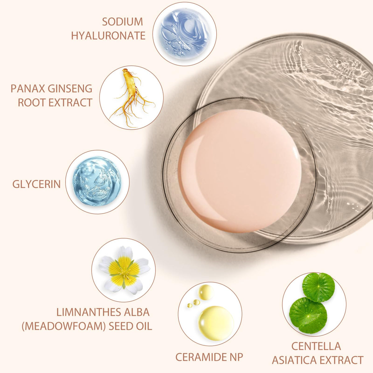 Weluno coverage before and after showing concealed redness and even tone