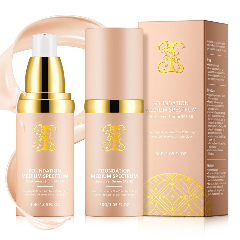 Weluno front packaging showing medium spectrum shade and 30ml size, easy travel benefit
