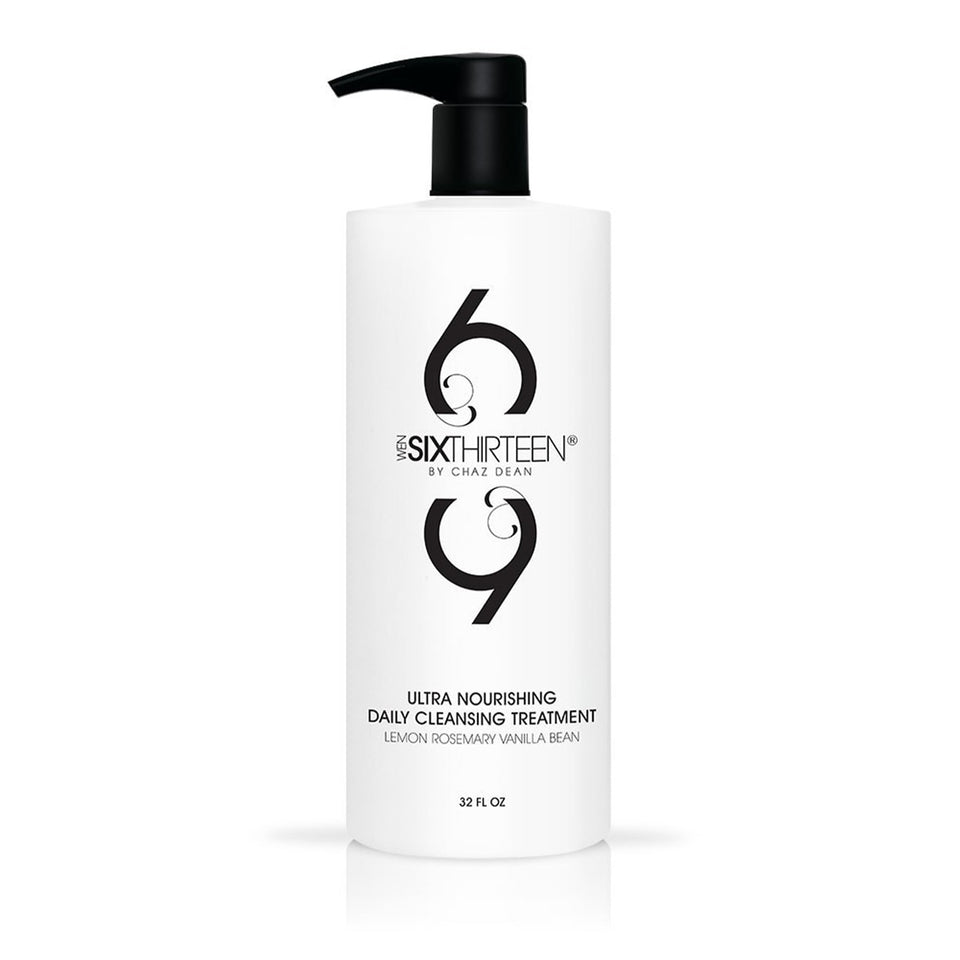 WEN by Chaz Dean front packaging showing lemon rosemary vanilla bean scent and benefits