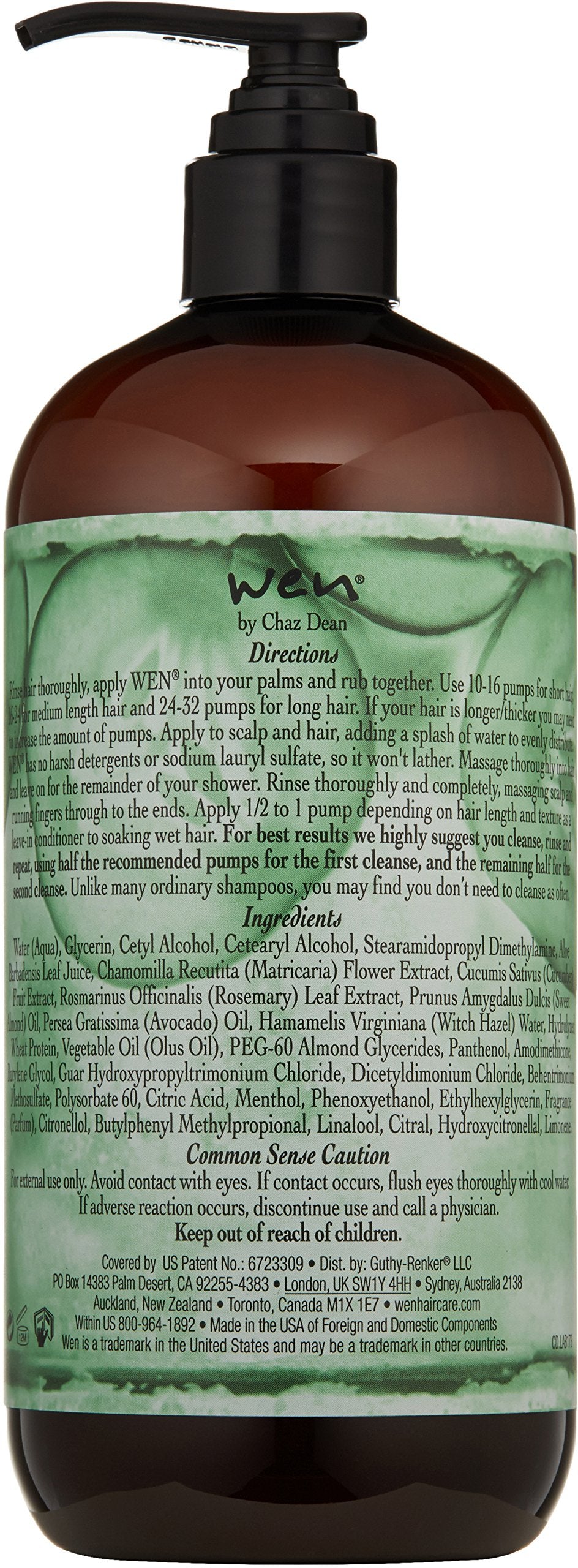WEN by Chaz Dean texture close-up of creamy formula demonstrating lightweight hydration
