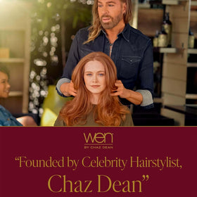 WEN by Chaz Dean ingredient label close-up highlighting botanical benefits