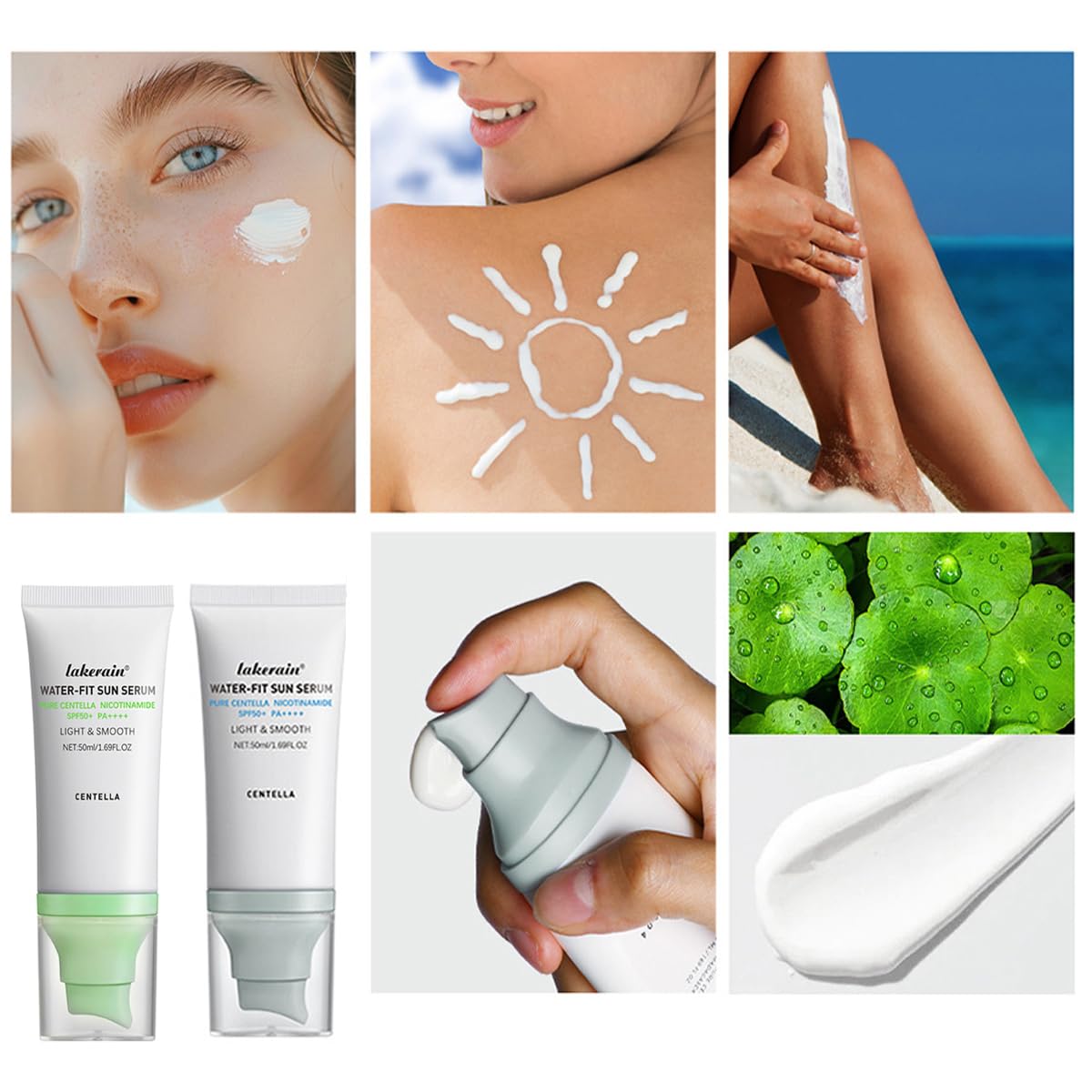 WenFeng applying serum on skin for quick absorption and non-greasy feel