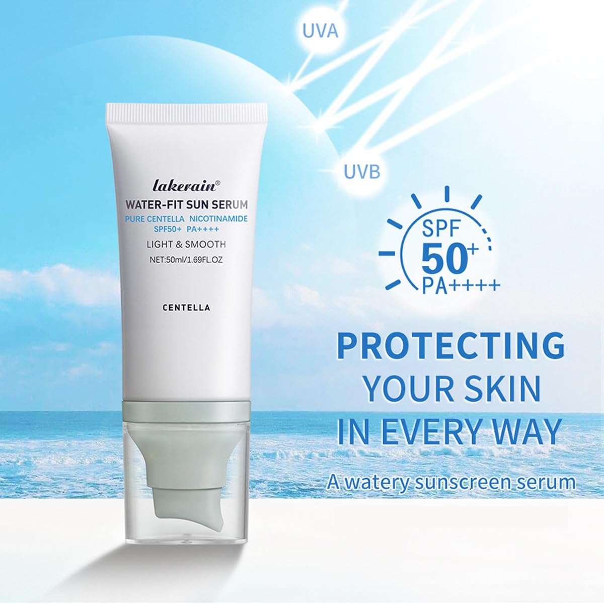 WenFeng gel texture close-up showing lightweight hydrating finish