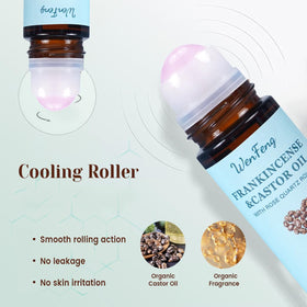 WenFeng roller application on brow for targeted nourishment
