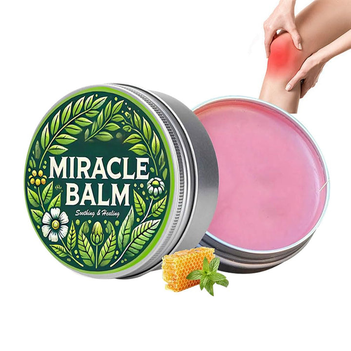 wenrny tin front view showing compact herbal balm and convenient tin