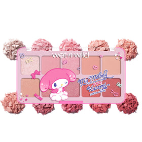 wet n wild front packaging showing My Melody and Kuromi for collectible appeal