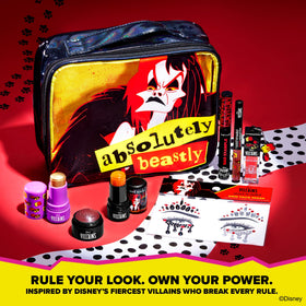 wet n wild Vain on vanity with brush and mirror, convenient everyday use