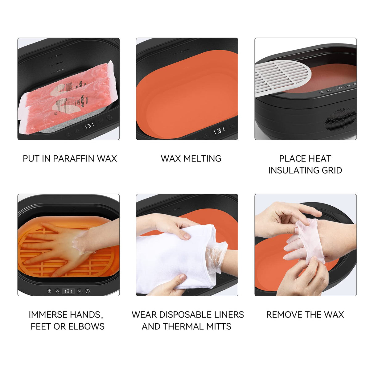 wewax paraffin blocks beside a ruler for size and scale comparison aiding purchase decision