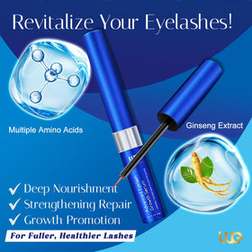Wewell serum applied along upper lash line offering accurate placement benefit