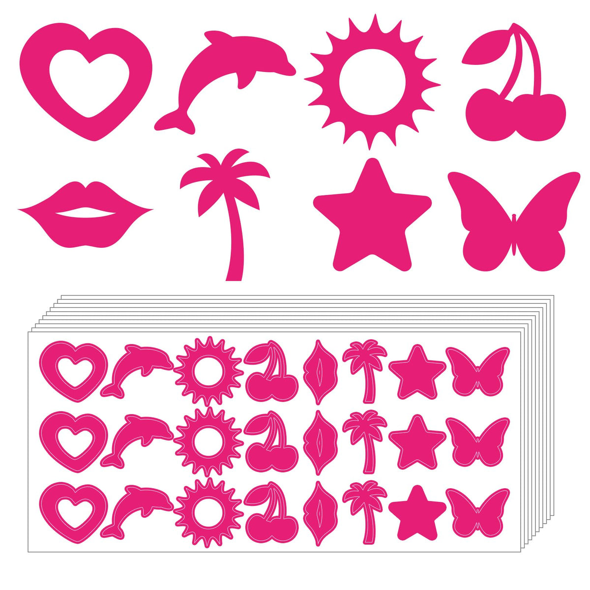 Whaline front packaging showing full 240pcs set and variety benefit