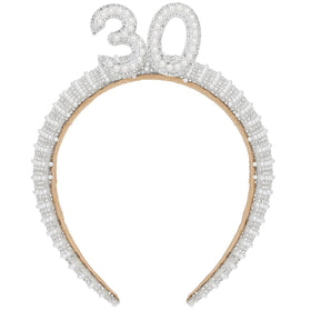 WHAVEL front view showing pearl 30 crown, highlights celebratory sparkle