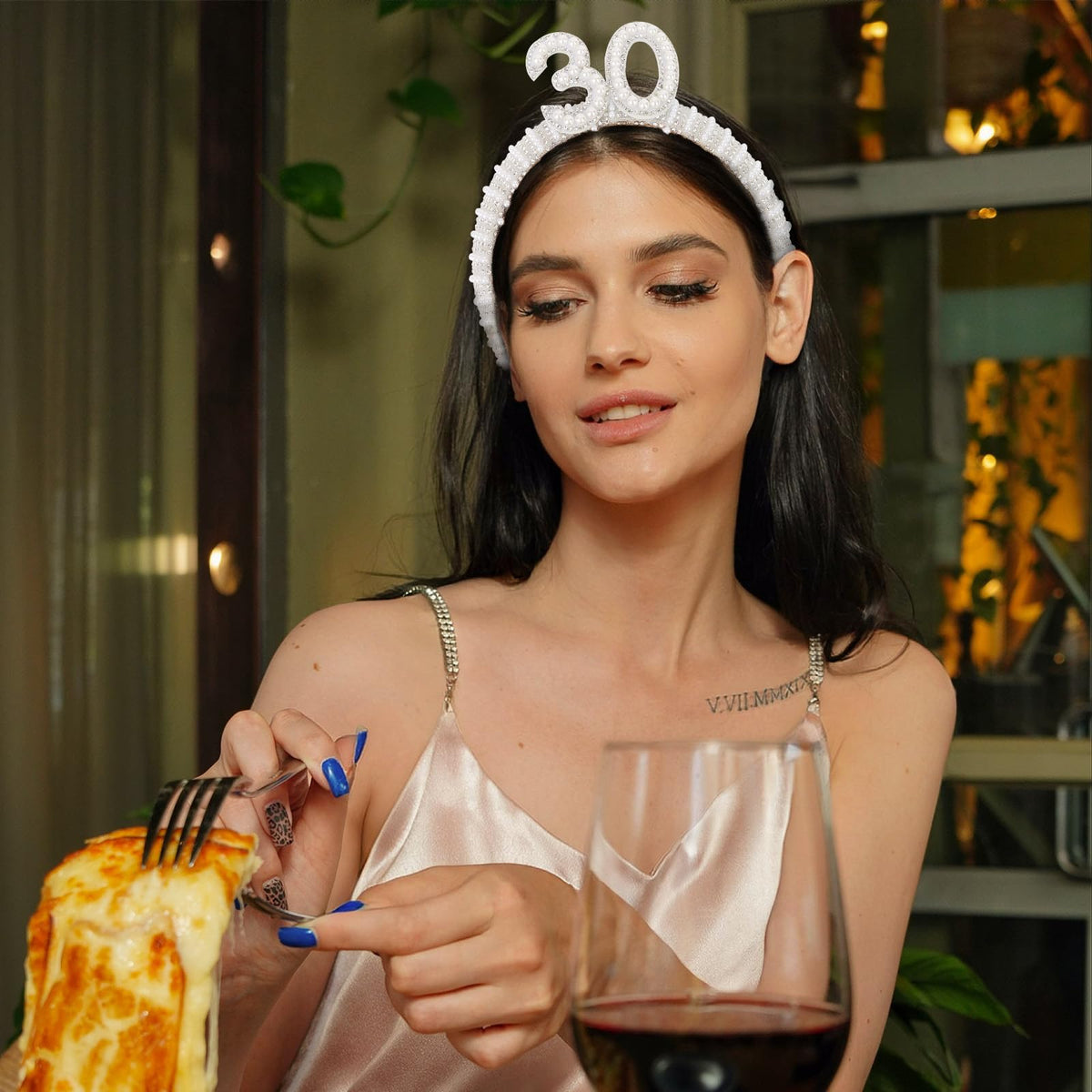 WHAVEL crown in party setting, enhances birthday photo moments