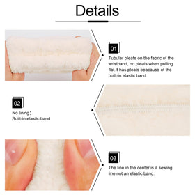 WHAVEL pile and edge seam detail, durable stitching for longevity