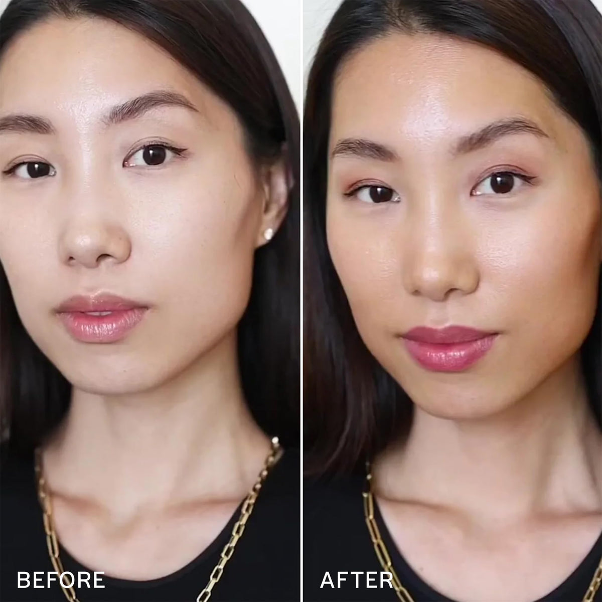 WHIND serum on hand close-up demonstrating easy blend and smooth finish