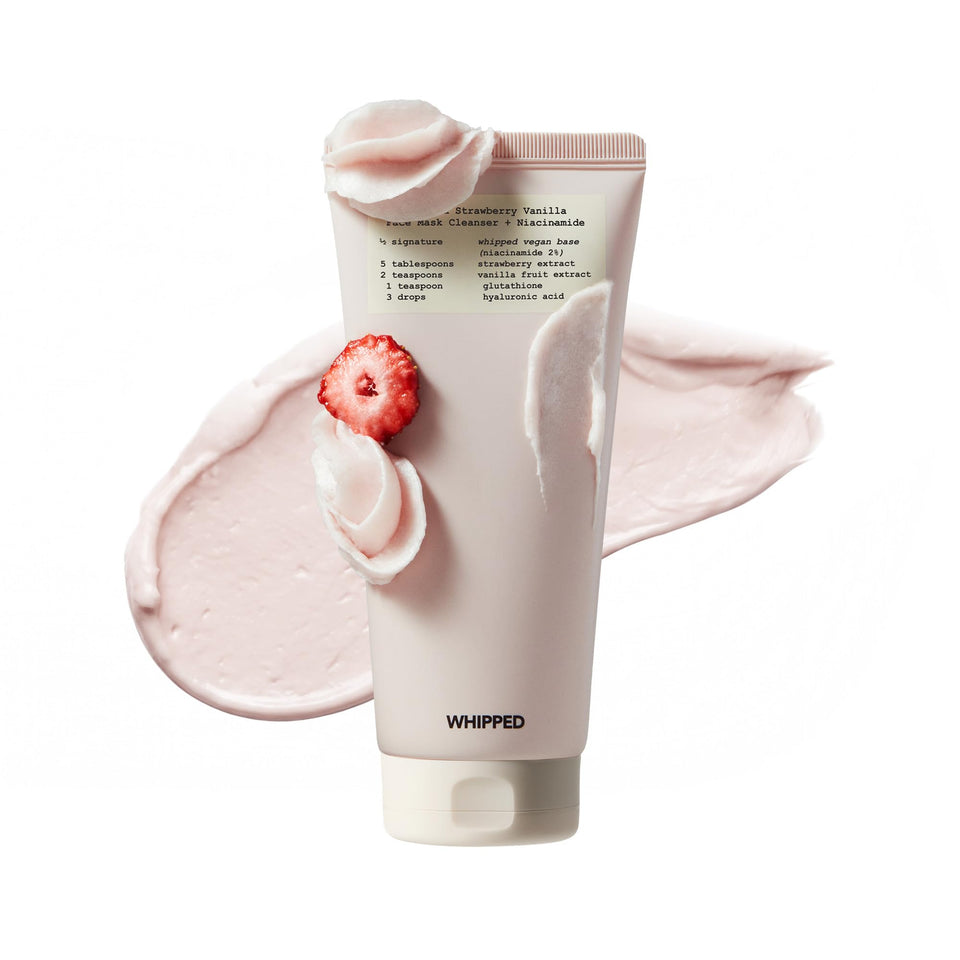 Whipped Semo Company front packaging showing product jar and label benefits