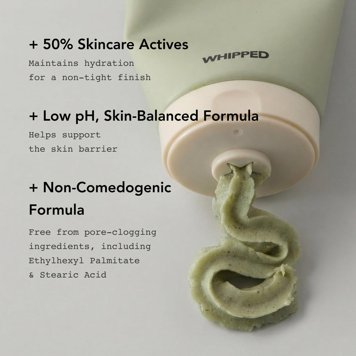 Whipped Semo Company demo with dime-sized foam amount for correct usage