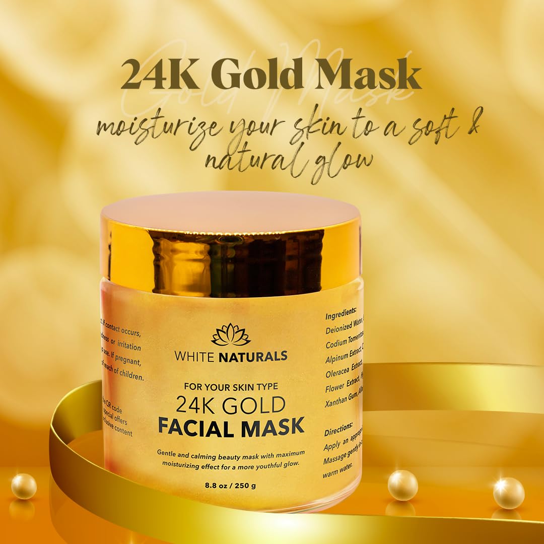 White Naturals rinsing mask in bathroom illustrating easy removal