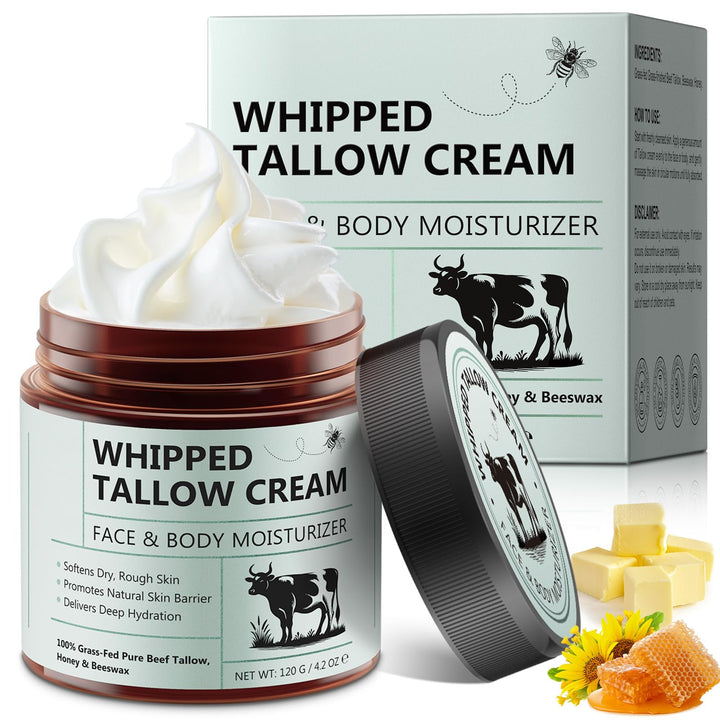 WHLH & WELL-BEING jar front view showing clean packaging and natural moisturizer