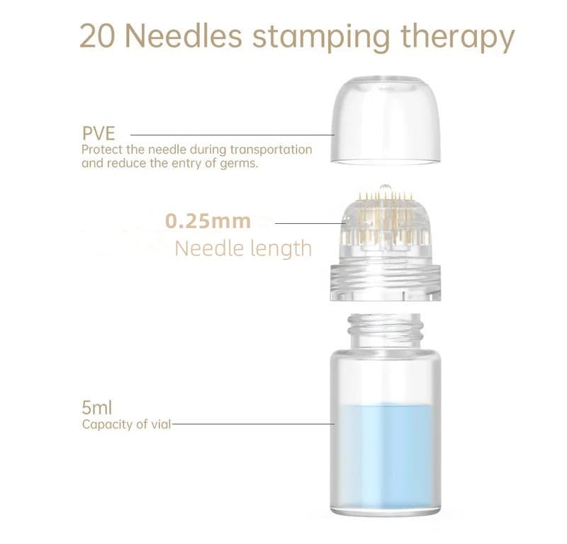 WIKICK applicator dispensing a drop of serum highlighting controlled dosing benefit