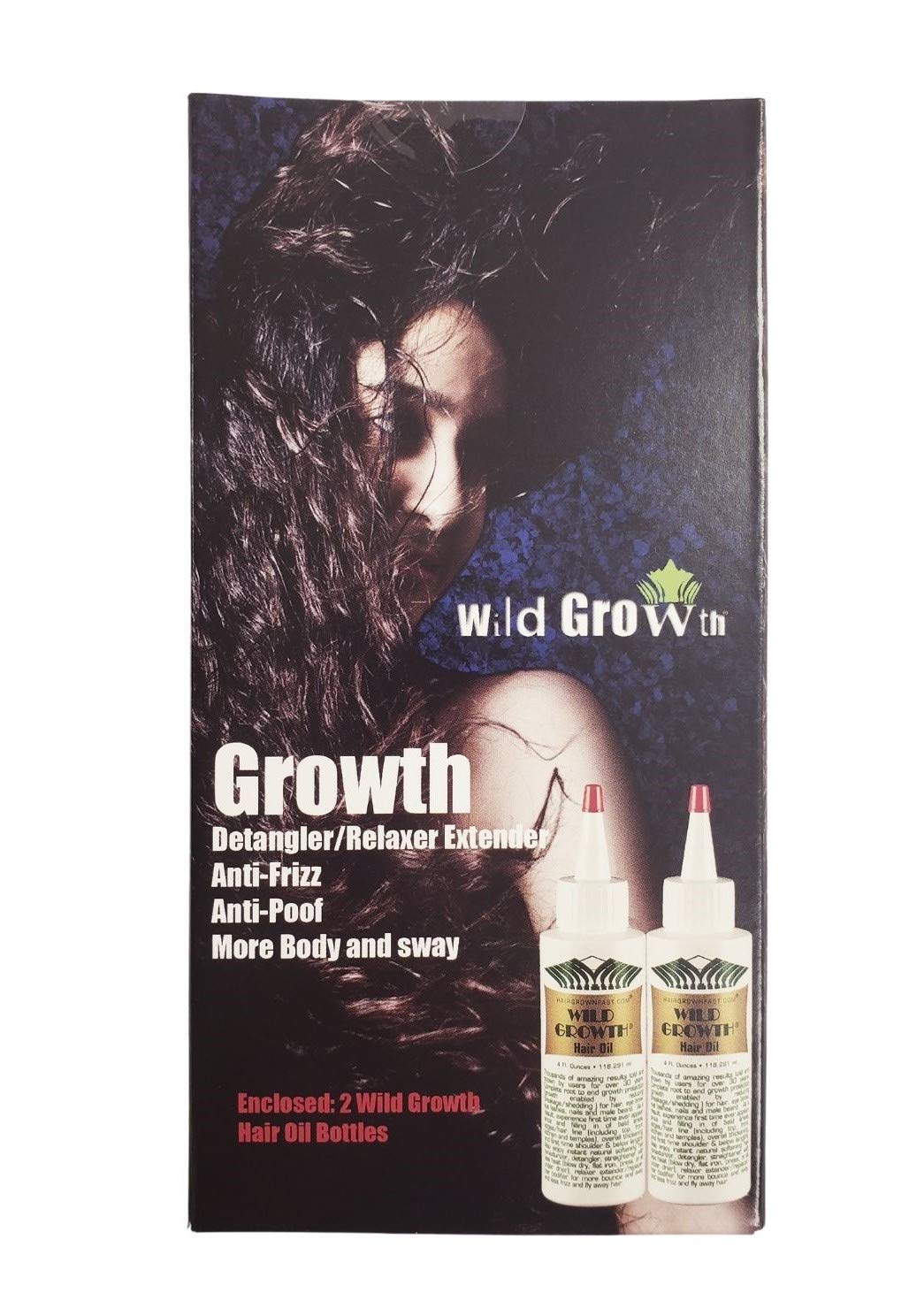 Wild Growth 4oz bottle scale comparison with hand showing portable, travel-ready size