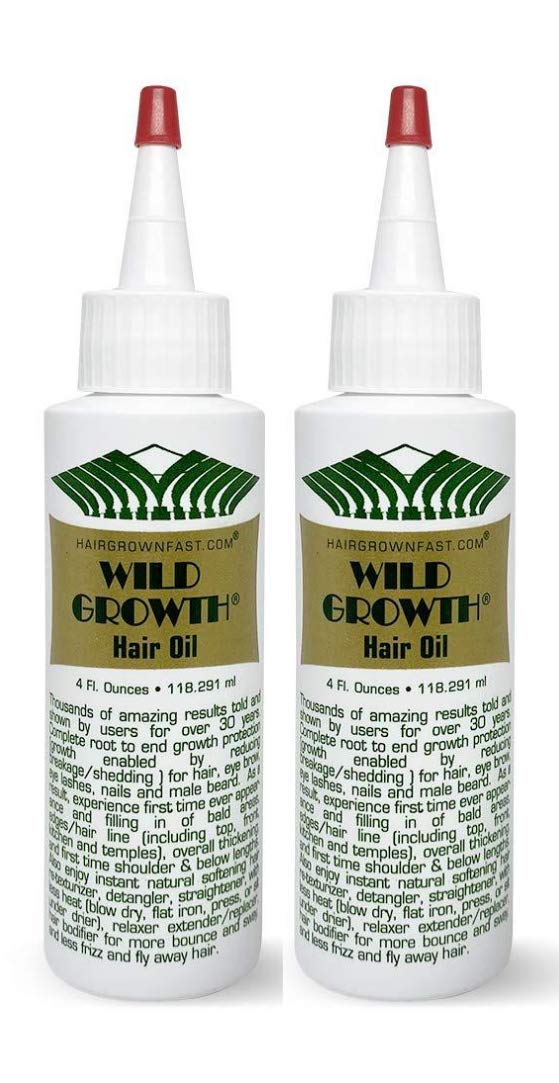 Wild Growth front packaging showing two 4oz bottles and product clarity for easy styling