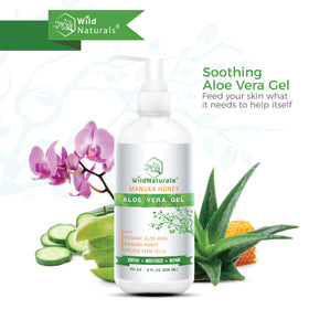Wild Naturals gel texture close-up demonstrating smooth hydration