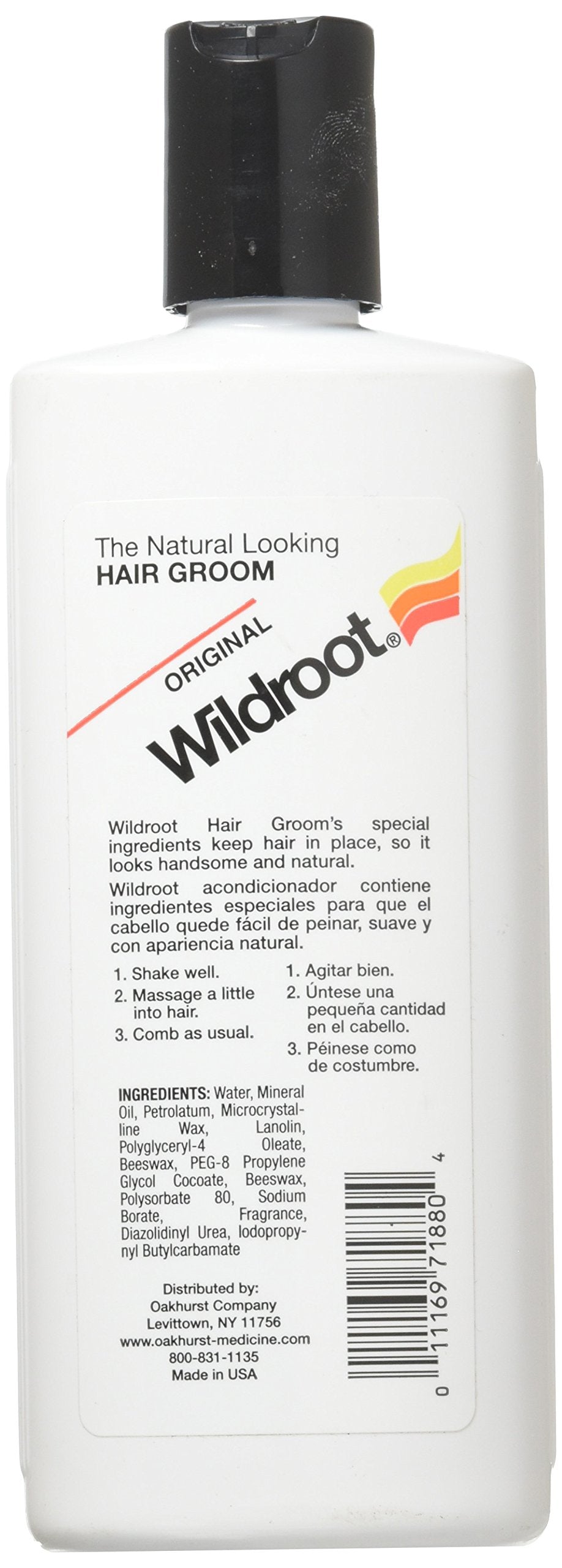 Wildroot cream texture in hand demonstrating smooth spreadability and manageable styling benefit