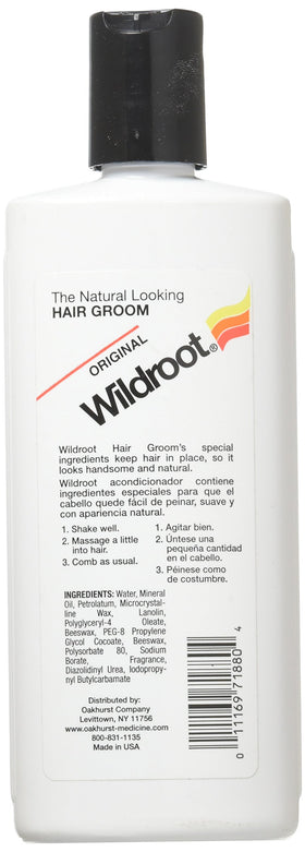 Wildroot cream texture in hand demonstrating smooth spreadability and manageable styling benefit