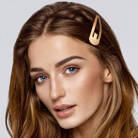 WILLBOND clips securing a half-up hairstyle showing tidy hold and stylish finish