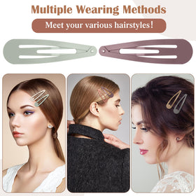 WILLBOND clips held in hand showing scale and easy portability for styling