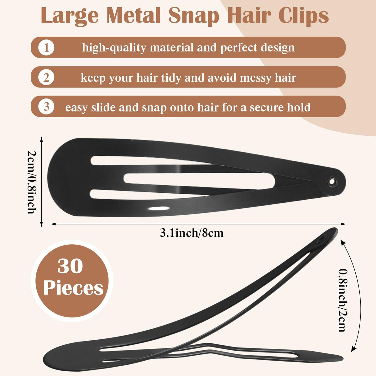 WILLBOND close-up of clip surface and edge showing durable metal construction