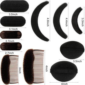 WILLBOND assorted combs and clips laid out to show included pieces