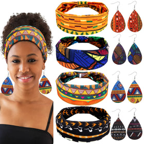 WILLBOND front view of set showing headbands and earrings for easy selection