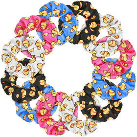 WILLBOND front pack of 20 softball scrunchies showing colorful set and value